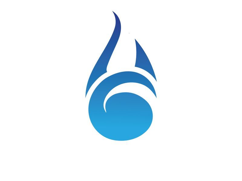 Water drop Logo Template vector illustration design
