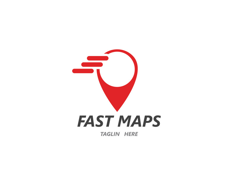 Location point Logo vector template