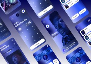 NFT Marketplace App ui kit
