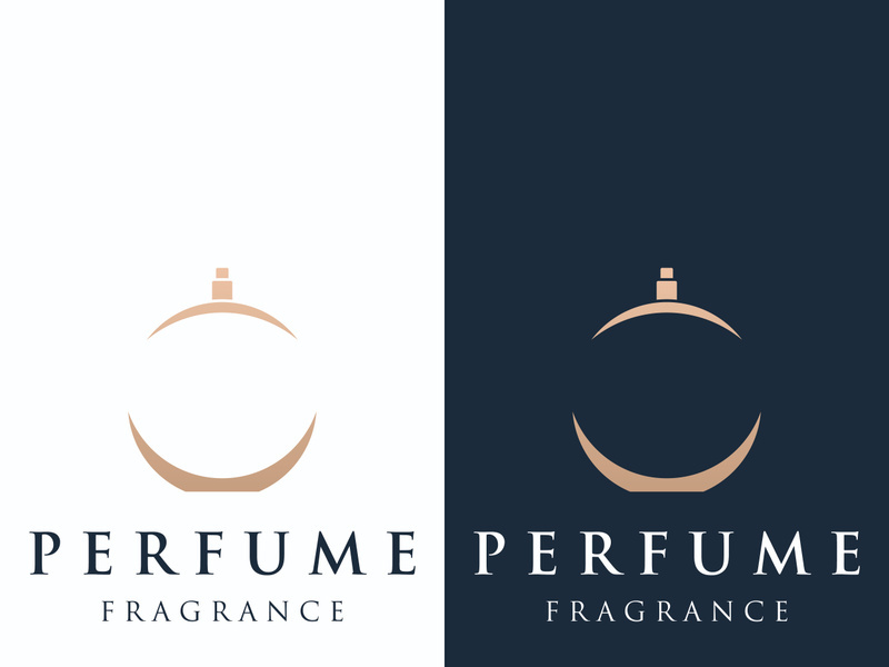 Isolated luxury perfume perfume cosmetic creative logo can be used for business, company, cosmetic and perfume shop.