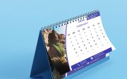 Desk Calendar 2024 Template