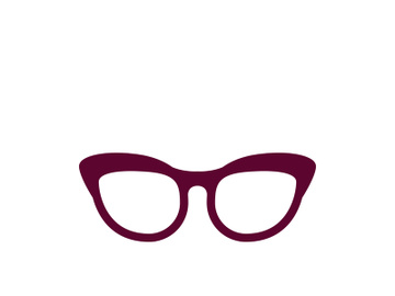 Glasses symbol vector icon preview picture