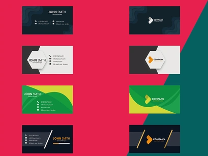 Free 10 Business Card Templates