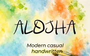 ALOJHA – Modern Casual Handwritten Font - (OTF)