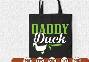 daddy duck t shirt Design