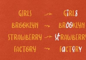 Coconut Island | Display Font