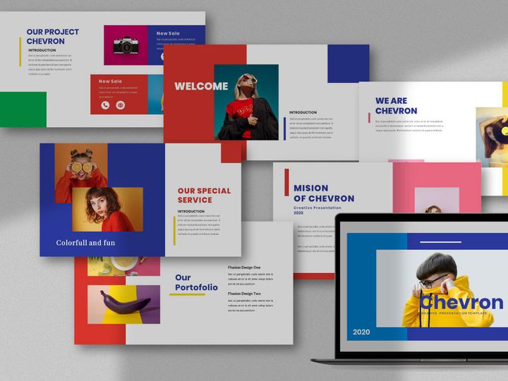 Chevron Keynote Template