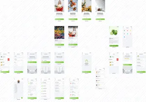 UI Kit de app de compras