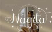 Introducing Nagita - Modern Calligraphy Script Font