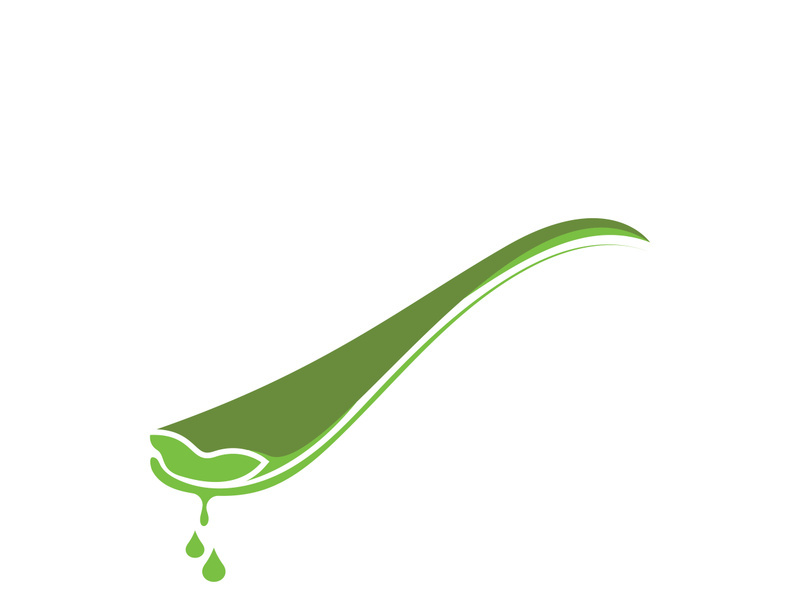 Aloe Vera logo icon design symbol beauty skin care