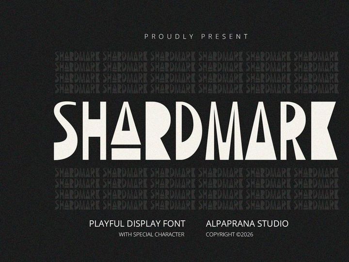 Shardmark - Display Font