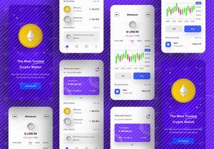 Crypto Wallet App Design