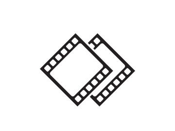 Abstract film icon illustration template preview picture