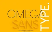 Omega Sans: A classic sans-serif font