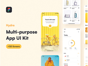 Hydra Multipurpose App UI Kit preview picture