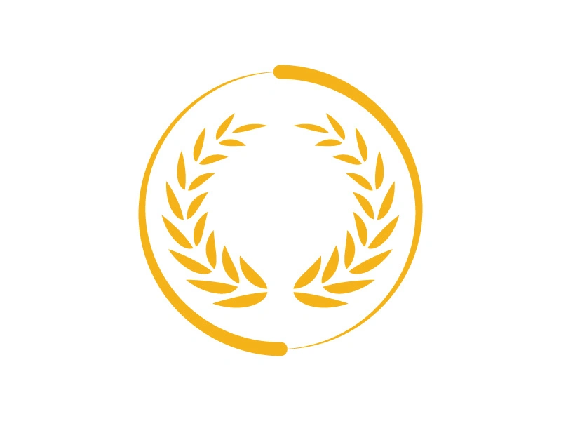 Agriculture wheat rice icon illustration