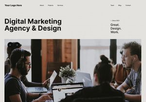 Marketing Agency Figma Premium Template