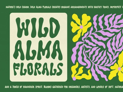 Perosra | Hand Drawn Liquid Font