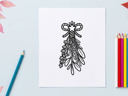  Vassoura de bruxa desenhada à mão com cerdas voadoras. Ferramenta mágica de limpeza no estilo vetorial para decoração sazonal assustadora e artesanato.