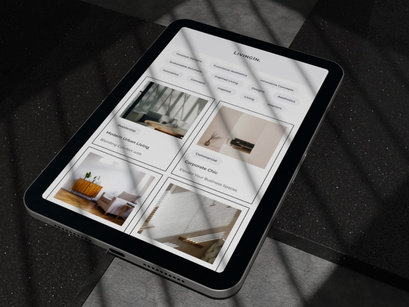 LivingIn - Interior Design Landing Page UI Kit