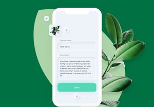 Nursery plant watering App UI Kit