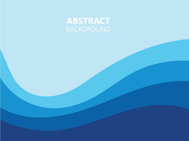 Blue wave water background wallpaper vector