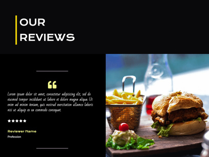 Jtheme-Food Simple Modern Bootstrap Landing Page Template