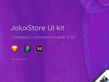 Jolux store UI kit preview picture
