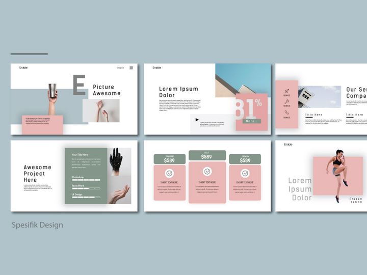 Enable Free Presentation Template