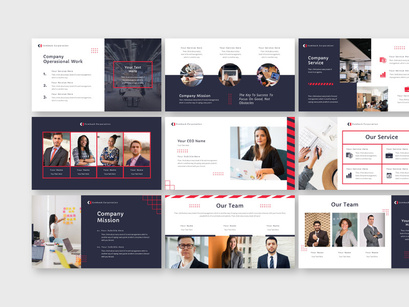 Comback Business Keynote Template