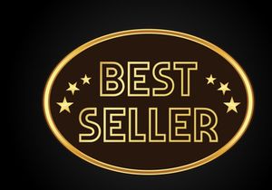10 Best Seller icon design, Best Seller badge logo design template vector illustration