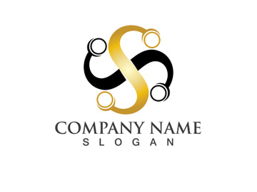 Business corporate letter S logo design vector. preview picture