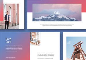 Gradient Pastel Powerpoint Template