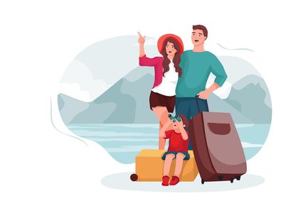 M149_Family Travel Illustrations