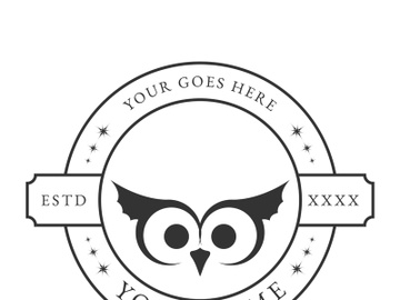 Owl logo preview picture