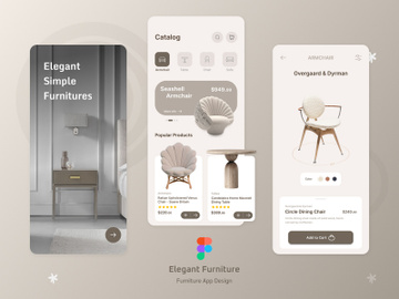 Furniture App Design preview picture