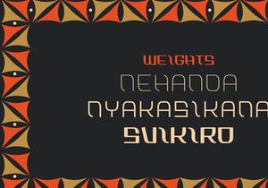 Charwe Display Typeface