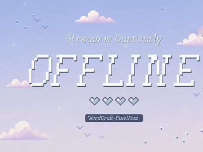 Word Craft | Premium Pixel Font