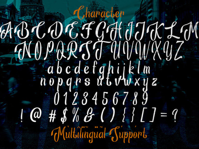 Ansagia Metta - Bold Script Font