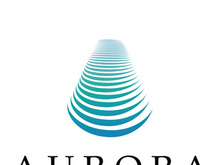 aurora logo design icon illustration vector template