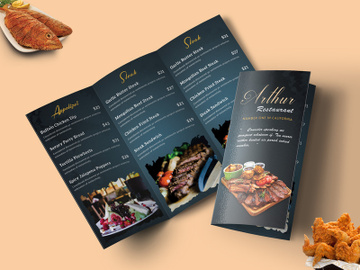 Restaurant Food Menu Trifold-02 preview picture
