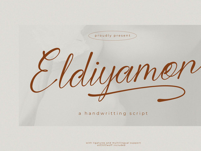 Eldiyamor | Handwritting Script