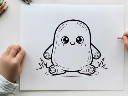 Cute car character smiling vector illustration flat design