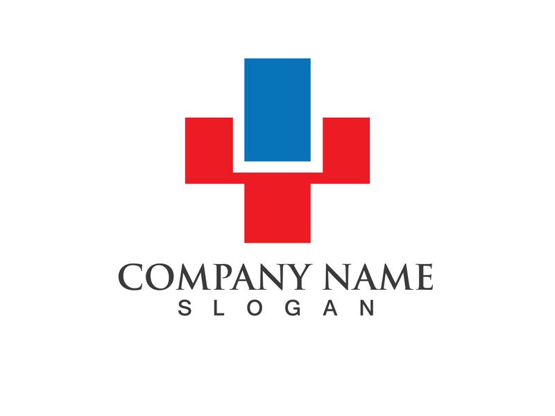 Cross Medical Logo template vector illustration