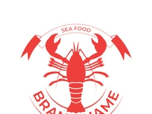 Vintage lobster logo