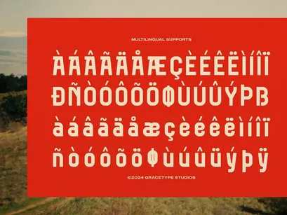 Oladro Churo | Display Sans Serif