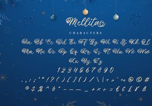 Mellita - Modern Script Font