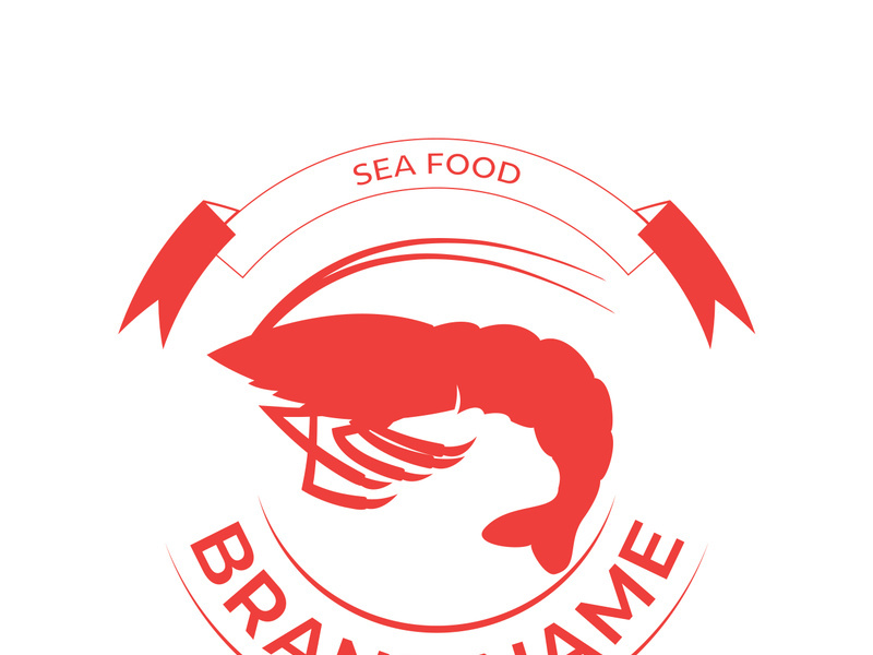 Vintage lobster logo