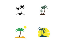 Palm tree logo