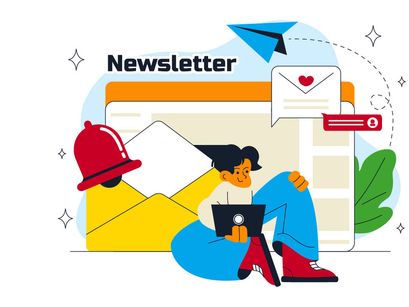 10 Email Newsletter Illustration
